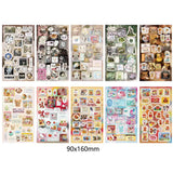 Shopmocho 6pcs/10pcs Set Y2K Random Cute Glitter Laser Sticker for Phone Camera Luggage Journal Sticker Kawaii Decoration Sticker Gift