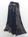 SHOPMOCHO-Bohemian Fashion Skirts Roupas Saia New Sexy Woman Long Jupe Boho Flowers Elastic Waist Women Skirt Faldas Bottom Women Clothes