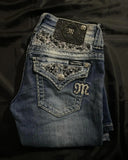 SHOPMOCHO Vintage Jeans Y2K Clothes Womens Vintage Pocket Sequin Washed Blue Baggy Jeans Mid Rise Slim Fit Trousers