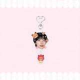 Shopmocho KPOP ZB1 Merch Keychain for Women Men ZEROBASEONE Kawaii Fashion Acrylic Fruit Key Ring Holder Gifts Car Bag Charm Accessories