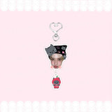 Shopmocho KPOP ZB1 Merch Keychain for Women Men ZEROBASEONE Kawaii Fashion Acrylic Fruit Key Ring Holder Gifts Car Bag Charm Accessories