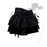 Shopmocho New Fashion Women Hot Girl Sweet Kawaii Bow Vintage Y2k Clothes American Streetwear Sexy Summer A-line Gothic Mini Denim Skirts