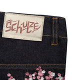 SHOPMOCHOY2k Trendy Baggy Jeans Harajuku Retro Blossom Embroidery Men Pants Gothic High Street Streetwear Unisex Straight Denim Trousers