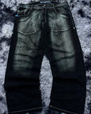 SHOPMOCHO Y2K American Southpole Hip-hop Oversized Jeans Mens Retro Skateboard Boy Wide-leg Pants Gothic Graffiti Couple Wide Pants