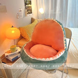 SHOPMOCHO Shark Shaped Lazy Cushion on The Ground,Tatami Futon Bedroom Balcony Bay Window Floor Soft Cushion,Children's Reading Area Chair