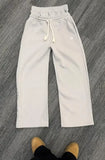 SHOPMOCHOY2K American New Harajuku Vintage Loose Double Waist Sweatpants Men Streetwear Hip Hop Popular Letters Embroidered Casual Pants
