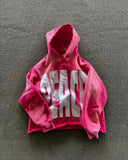 Shopmocho American Retro Rock Gothic Graphic Fur Collar Loose Zipper Sweatshirt Men's Y2K New Harajuku Punk Casual Joker Hoodie Streetwear