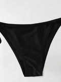 Shopmocho 2Pc/Set 2025 Fashion Sexy Swimsuit Women Bikinis Set Triangle Swimwear String Beachwear Thong One Piece Suits Brazilian Biquini