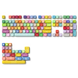 SHOPMOCHO Pink Cat Dye Sublimation PBT Keycaps 136 Keys MOA Profile Keyboard Keycaps for Cherry Gateron MX Switches Mechanical Keyboards