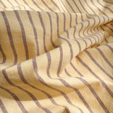 SHOPMOCHO Japanese Style 100% Cotton Bedding Set King Queen Size Minimalist Striped Duvet Cover Set Comforter Cover Bed Sheet Pillow Cases