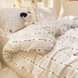 SHOPMOCHO Floral Style Duvet Cover Breathable Quilts Cover Single/Double/Queen Size Comforter Cover Home Bedding (Pillowcase Need Order)