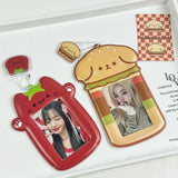 Shopmocho Kawaii Photocard Holder Kpop Photo Card Organizer Idol Photo Cards Display Supplies Photo Protector Sleeve Student Stationery