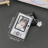 Shopmocho Kpop Photocard Holder Photo Display Holder With Love Keychain
Idol Picture Protector Sleeves Credit ID Cards Protective Case