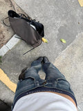 SHOPMOCHO Deeptown Blue Vintage Y2k Women Jeans Wash Harajuku Low Waist Japanese 2000s Style Denim Pants Baggy American Streetwear Autumn