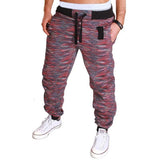 Shopmocho Pantalon de survêtement de course pour hommes, Camouflage, élastique, Cargo, cordon de serrage, multi-poches, bas décontracté, survêtement, nouvelle collection 2025