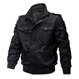 SHOPMOCHO New Workwear Pilot Spring Autumn Coats Men's Jackets Military Tactical Multi Pocket Tops Men's Clothing