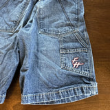 SHOPMOCHO Men Denim Shorts Comfortable for Summer Premium Design Prints Plus Size Loose Street Americana Trunks Casual Style Skateboarding