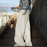 Shopmocho Spring Autumn Big Pocket Men's Cargo Pants Loose Straight Wide Leg Trousers Baggy Outdoor Workwear Pants Man Hip Hop Sweatpants