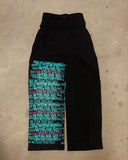 SHOPMOCHO Retro Double Waist Design Casual Street Men Pants Hip-Hop Gothic Harajuku Loose Pants Y2K Letter Pattern Sports Pants