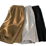 Shopmocho Waffle shorts men's summer thin new loose casual sports fashion brand beach American five-point pants