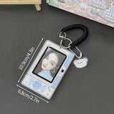 Shopmocho Kpop Photocard Holder Photo Display Holder With Love Keychain
Idol Picture Protector Sleeves Credit ID Cards Protective Case