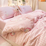 SHOPMOCHO Floral Style Duvet Cover Breathable Quilts Cover Single/Double/Queen Size Comforter Cover Home Bedding (Pillowcase Need Order)