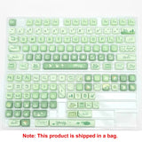 SHOPMOCHO Pink Cat Dye Sublimation PBT Keycaps 136 Keys MOA Profile Keyboard Keycaps for Cherry Gateron MX Switches Mechanical Keyboards