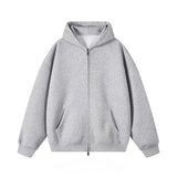 SHOPMOCHO Women Grey Angel Wing Embroidered Hoodie Cute Kawaii Pullover Sweatshirt Wing Decoration Back Y2K Street Harajuku Loose Pullover