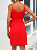 Shopmocho Cross border European and American fashion sexy V-neck dress
