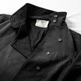 SHOPMOCHO Y2k Fencing Jacket Vintage Wash Gradient Irregular Buttons Unisex Jacket Gothic Harajuku Streetwear Canvas Cotton Casual Jacket