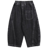 SHOPMOCHO 2025 New Korean Fashion Boys Denim Pants Autumn Spring Casual Trousers for Toddlers & Kids Ages 2-8 All-match Jeans