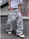 SHOPMOCHO 2026 Pantalones Y2K Streetwear Camouflage Baggy Cargo Jeans Pants For Men Clothing Wide Leg Oversize Long Trousers Moda Hombre