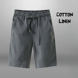 Shopmocho Men Shorts for Men Cotton Linen Casual Breathable Beach Shorts Men's Short Sweatpants Vacation Gym Basketball