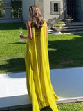 Shopmocho Strapless Ribbon Maxi Dress Women Elegant Sleeveless Backless Pleated Party Dresses Female 2025 Summer Sexy Lady Evening Vestido