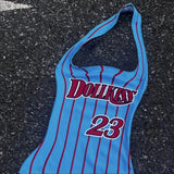 SHOPMOCHO 2025 Streetwear Letter Printing Halter Dress Harajuku Sexy Sleeveless Mini Dresses Y2k Aesthetic Women Backless Bodycon Vestidos