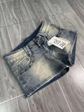 SHOPMOCHO HOUZHOU Vintage Y2k Denim Shorts Women Sexy Blue Gothic Low Waist Shorts Female Punk Retro Summer Streetwear Short Jeans Slim Up