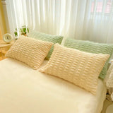Shopmocho New Rabbit Velvet Milk Single Product Quilt Cover Thickened Warm Solid Duvet  Bedding for Double Use in Autumn/ Winter  220x240