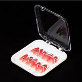 SHOPMOCHO 20/10 Pieces Empty Nail Boxes For Packaging Square Shape Box Wholesale Nail Tips Press On Nail Packaging Case Small Business