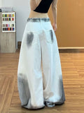 SHOPMOCHO 2026 Ropa Y2K Grunge Dirty Washed White Baggy Women's Ripped Jeans Pants For Woman Clothing Wide Leg Gothic Loose Long Trousers