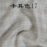 Shopmocho Fashion Tassel Hip Hop Irregular Men and Women Fake Shirt Hem Spring Autumn False Shirt Skirt Half-body Plaid Skirts Womens Saia