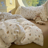 SHOPMOCHO Cartoon Style Quilt Cover 150x200 Duvet Cover Home Comforter Cover Printed Blanket Covers funda nordica (Pillowcase Need Order)