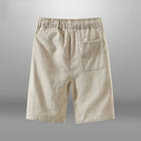 Shopmocho Men Shorts for Men Cotton Linen Casual Breathable Beach Shorts Men's Short Sweatpants Vacation Gym Basketball