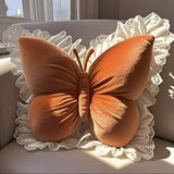 Shopmocho Princess Butterfly Office Pillow Living Room Bow Bedroom Car Sofa Cushion Home New Pillow Room