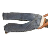 SHOPMOCHO Washed old blue jeans American retro street men and women straight and loose trend new style hot selling casual jeans