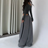 SHOPMOCHO Y2K Black Diamond Sweatpants Women Harajuku Streetwear Baggy Joggers Fashion Wide Leg Pants Hip Hop Oversized Casual Trousers