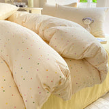 Shopmocho Floral Style Quilt Cover and Pillowcase Adults Kids Room Bedding Soft Blanket Cover Printed Duvets Cover Set housse de couette