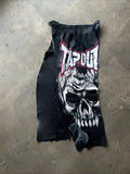 SHOPMOCHO Y2K Trendy Gothic English Letter Embroidered Printed Striped Men Sportswear Pants Retro Harajuku High Street Punk Casual Pants