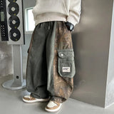 Shopmocho Spring and Autumn New Boys Camouflage Casual Pants 2025 Children's Loose Big Pocket Versatile Handsome Pants