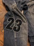 SHOPMOCHO 2026 American New Fashion Oversized Letter Embroidered Washed Loose Jeans Ladies Y2K Gothic Hiphop Popular Casual Wide-leg Pants