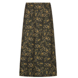 Shopmocho Women's Retro Half Skirt Print Retro Straight Comfortable Summer Spring Street Party Long Skirt